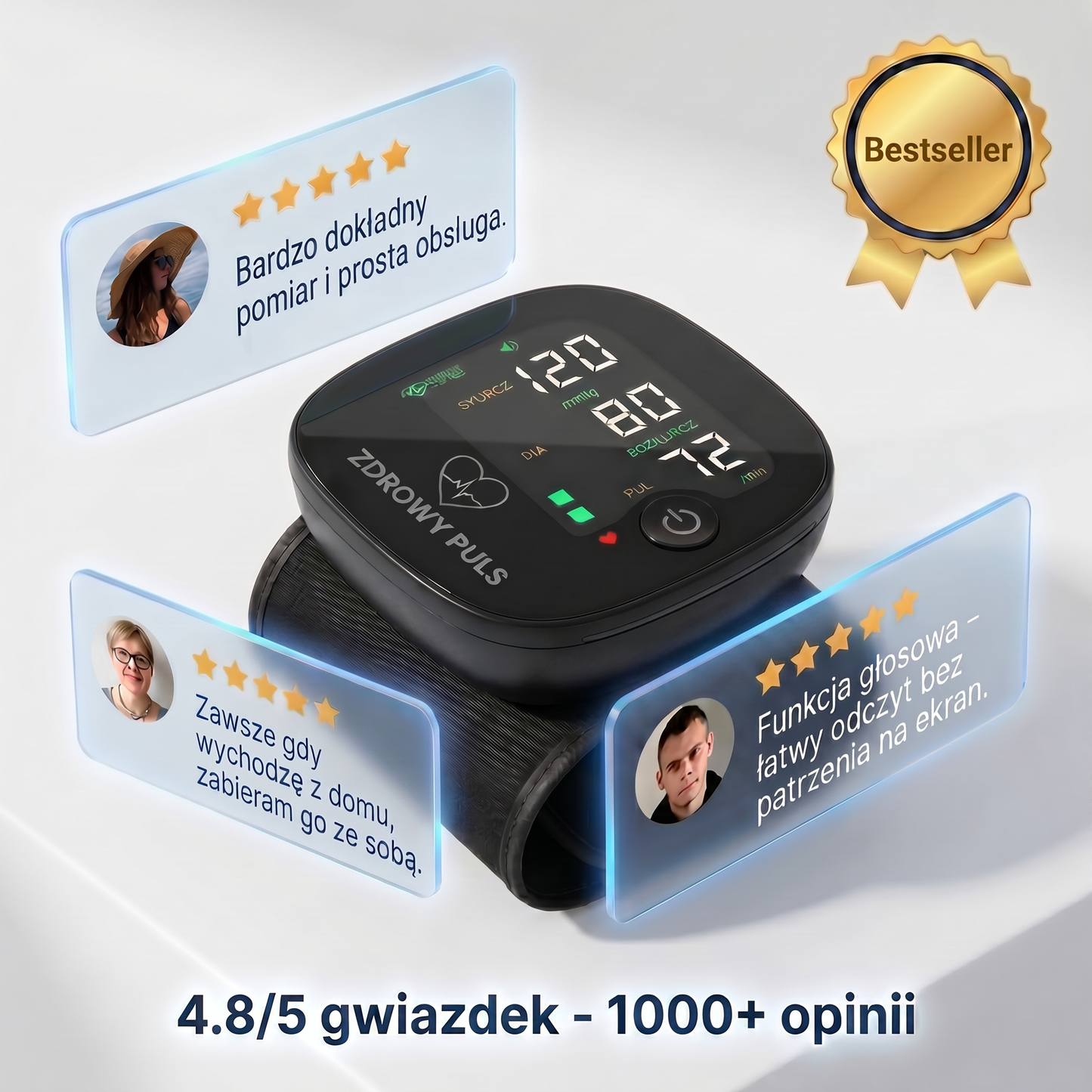 Zdrowy Puls 2.0 - Kontroluj ciśnienie bez pomocy innych!